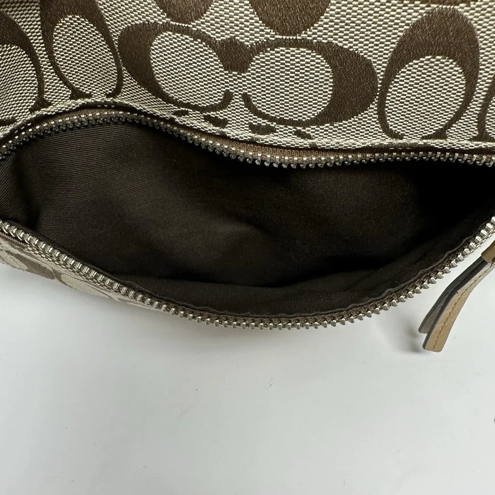 Coach signature hobo